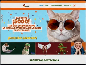 Sitio Veterinaria La Rural